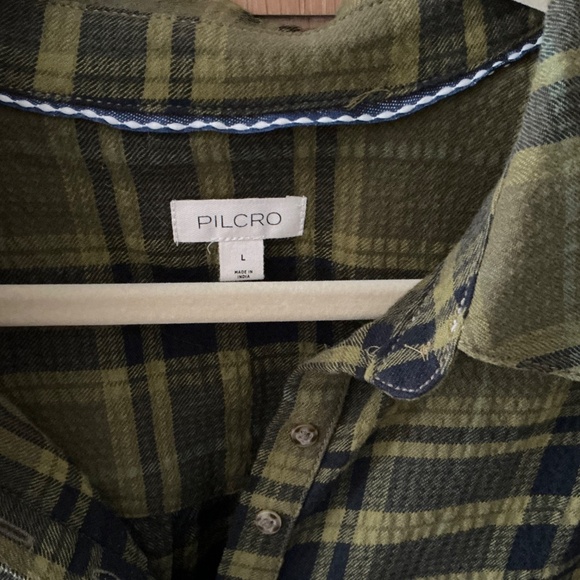 PILCRO COTTON PLAID BLOUSE - Picture 3 of 6
